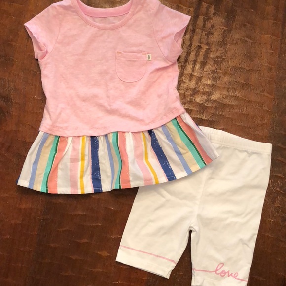 peach newborn outfit